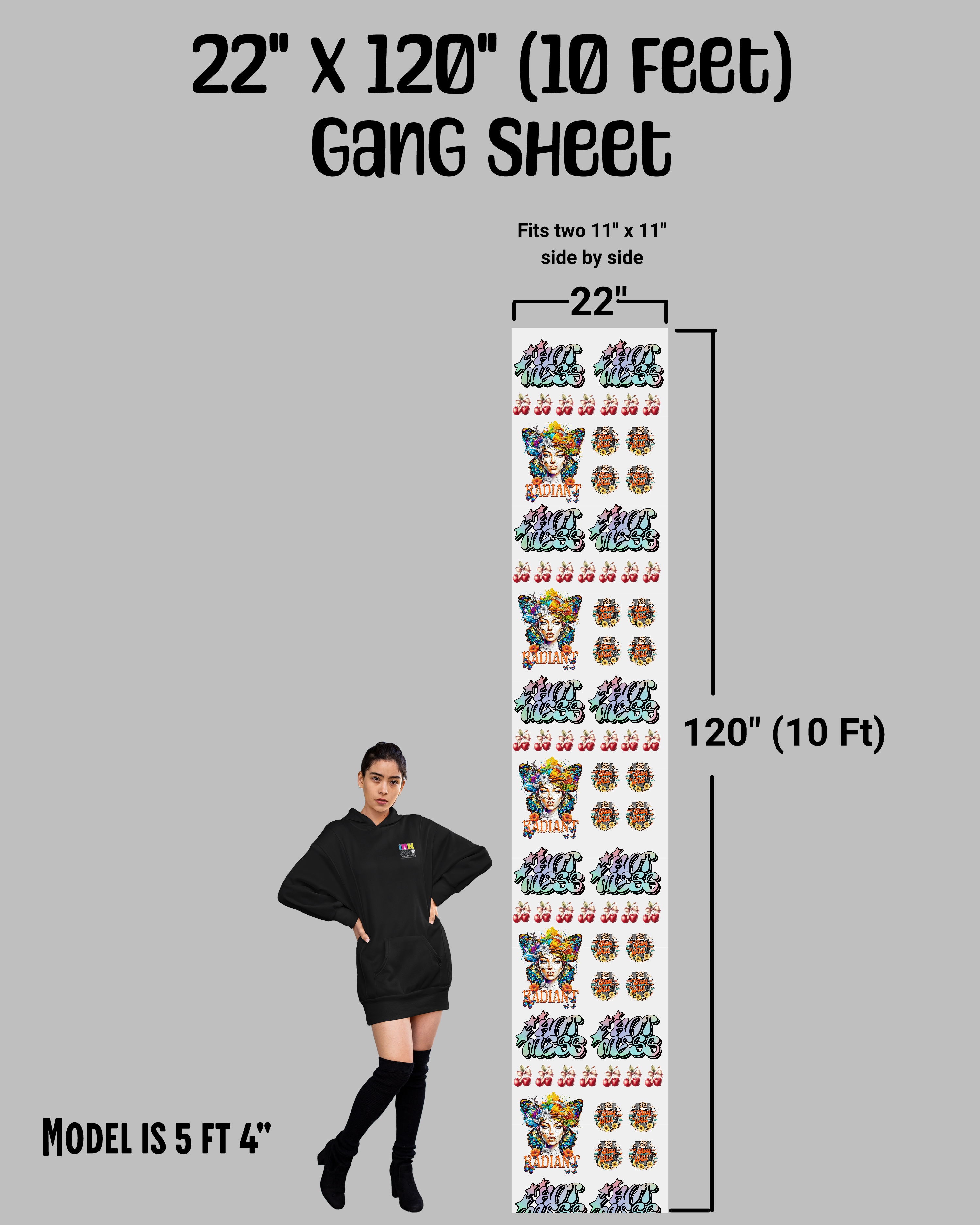 DTF Gang Sheet - Build-Your-Own